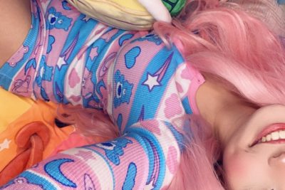 Belle Delphine cosplay zorra Peach OnlyFans