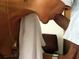 Mature French Milf Blowjob